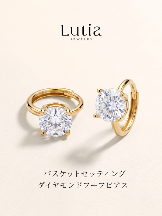 フラットデザイン ピアス